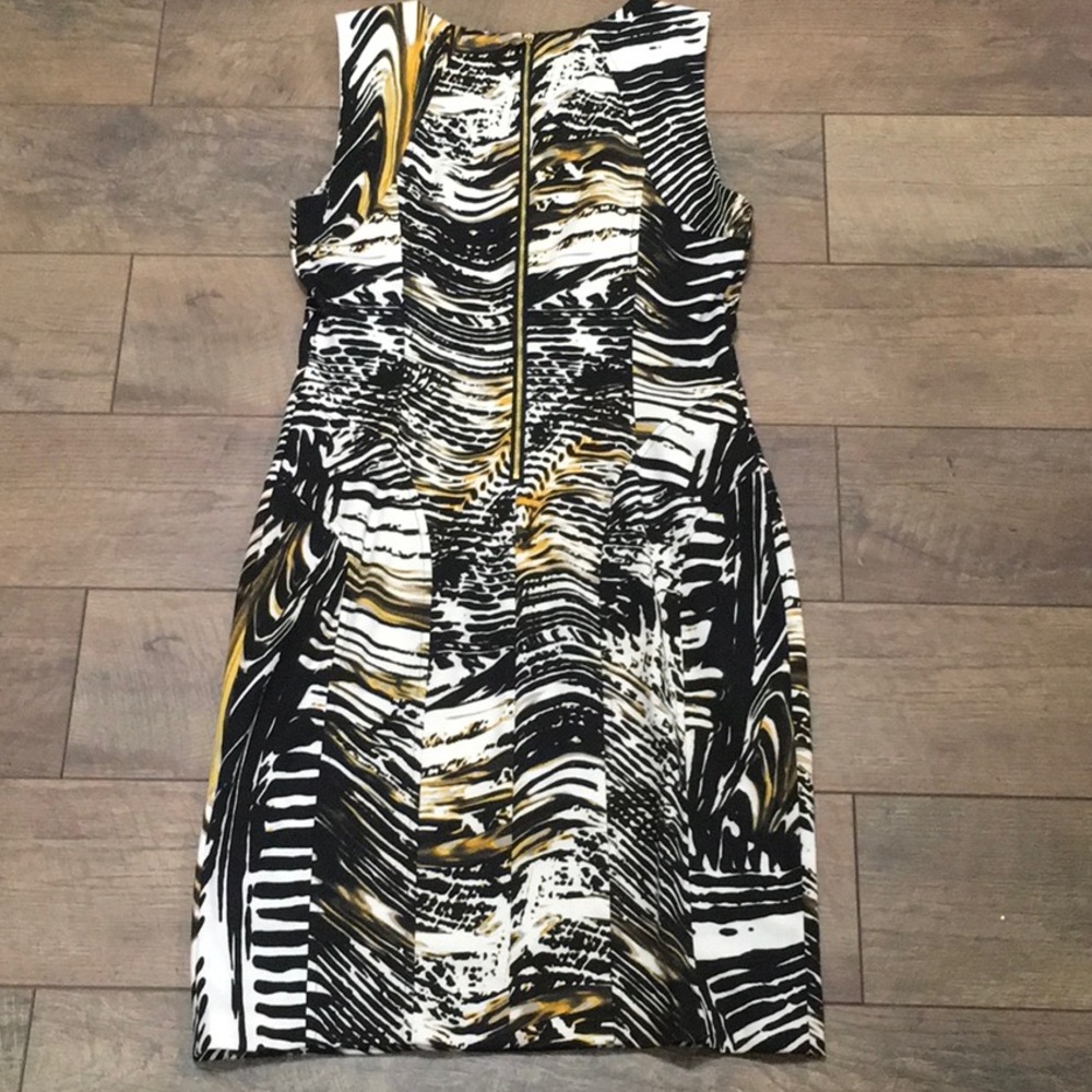Calvin Klein Animal Printed Dress - Picture 4 of 6